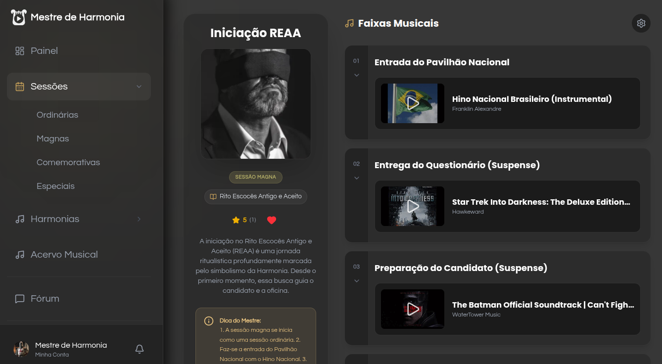 Painel do Mestre de Harmonia